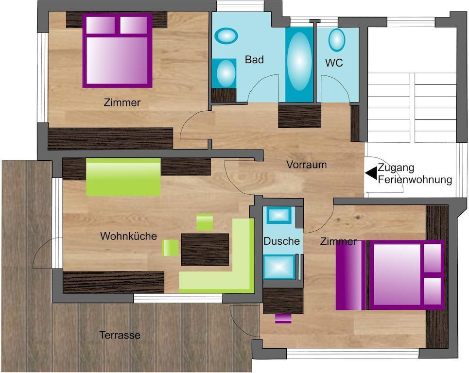 Ferienwohnung Scheiber Solden Ruang foto